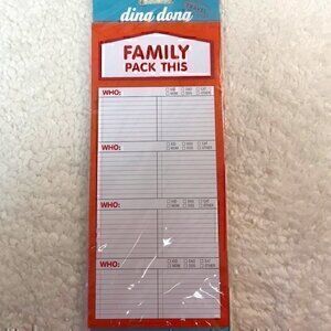 Knock Knock Family Travel "Pack This" List Notepad
